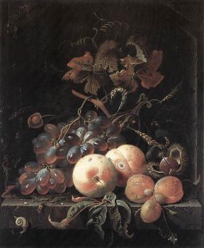 Abraham Mignon : Still-Life with Fruits